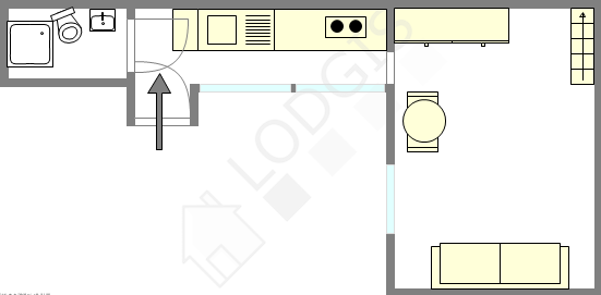 Appartement Paris 4° - Plan interactif