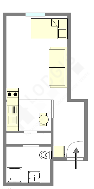 Apartamento París 17° - Plano interactivo