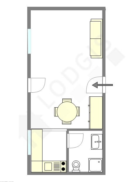 Apartamento Hauts de seine Sud - Plano interativo