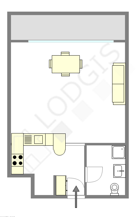 Appartement Haut de seine Nord - Plan interactif