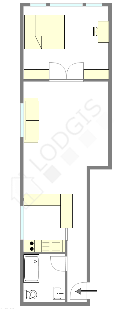 Appartement Hauts de seine Sud - Plan interactif