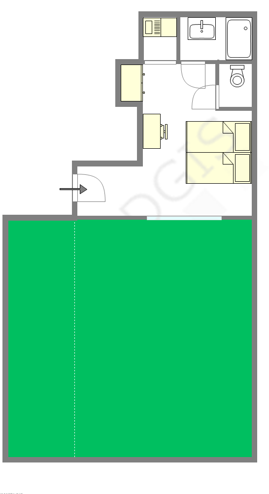 Appartement Hauts de seine Sud - Plan interactif