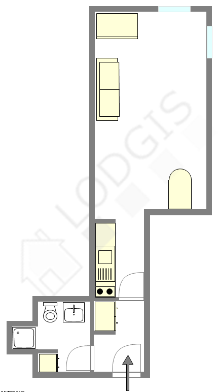 Appartement Haut de seine Nord - Plan interactif