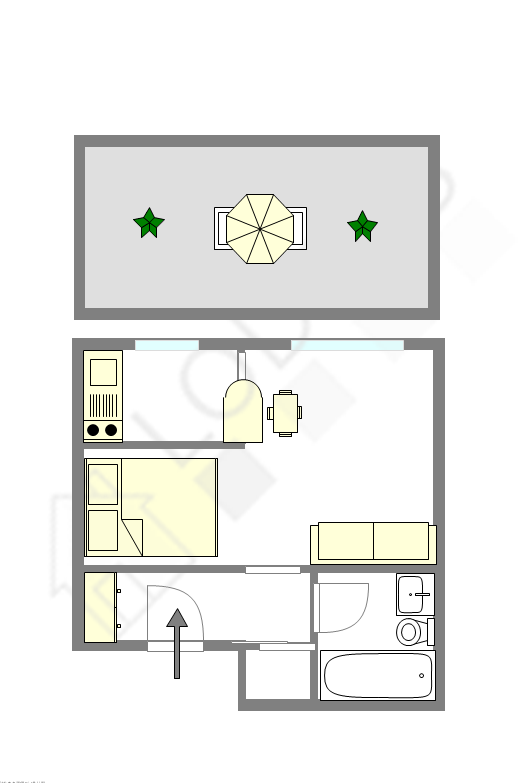 Appartement Val de marne est - Plan interactif