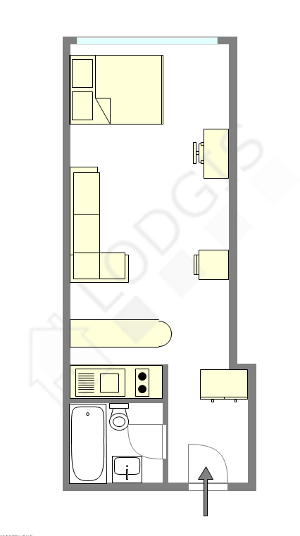Appartement Paris 4° - Plan interactif