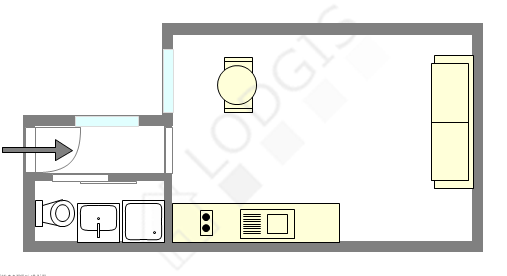 Appartement Paris 3° - Plan interactif