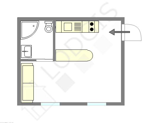 Appartement Haut de seine Nord - Plan interactif