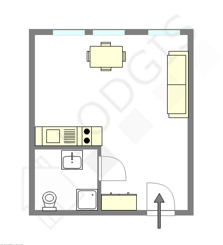 Appartement Seine st-denis Nord - Plan interactif
