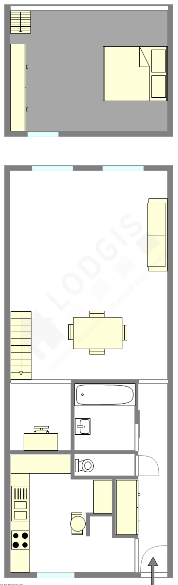 Loft Paris 1° - Plan interactif