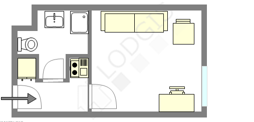 Hôtel particulier Paris 16° - Plan interactif