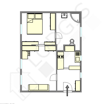 Appartement Hauts de seine Sud - Plan interactif