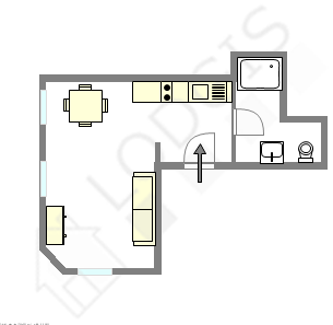 Appartement Paris 16° - Plan interactif