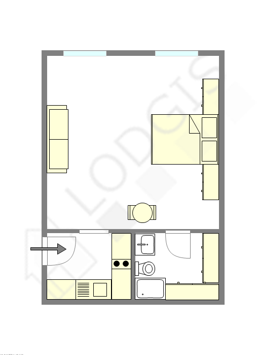 Appartement Paris 4° - Plan interactif