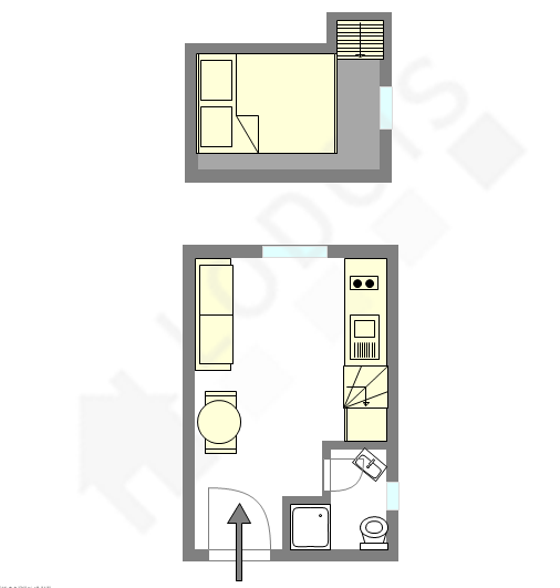 Apartamento Paris 4° - Plano interativo