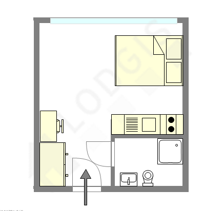 Appartement Haut de seine Nord - Plan interactif