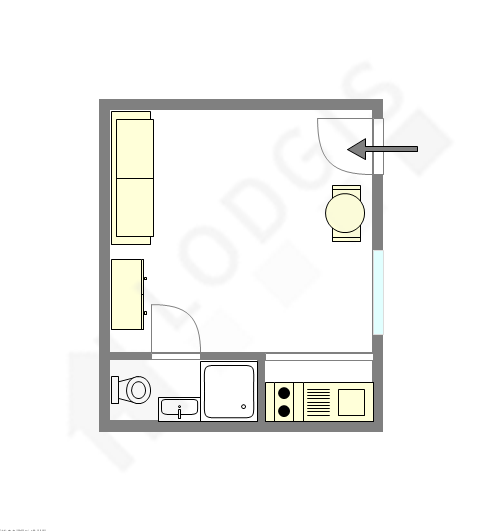 Apartamento París 7° - Plano interactivo