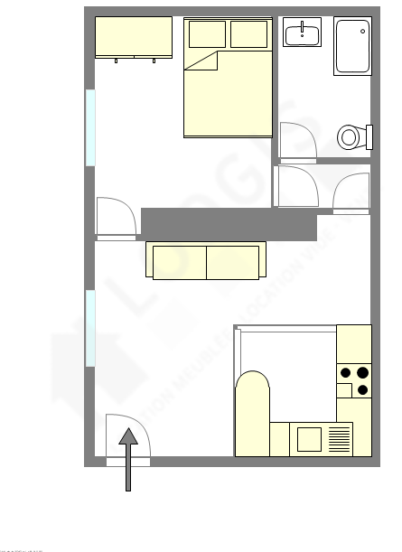Appartement Hauts de seine Sud - Plan interactif