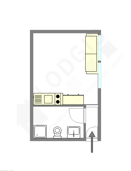 Appartement Haut de seine Nord - Plan interactif