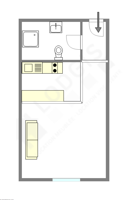 Appartement Paris 16° - Plan interactif