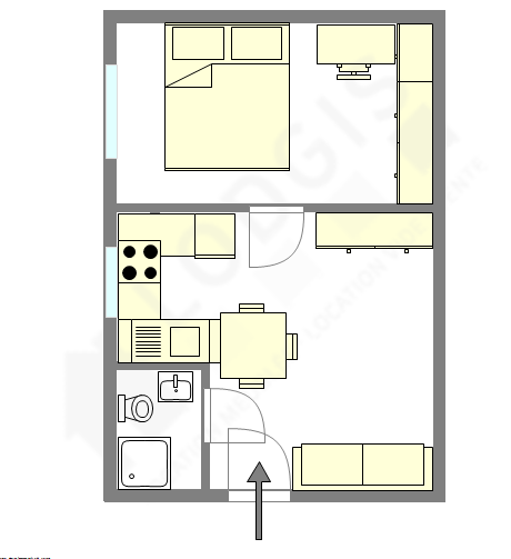 Appartement Hauts de seine Sud - Plan interactif