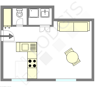 Apartamento París 5° - Plano interactivo