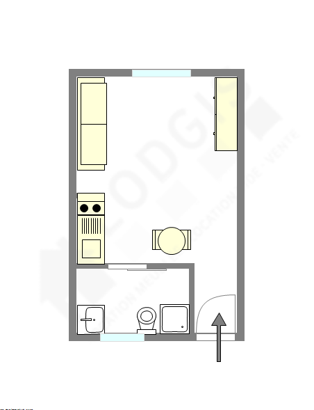 Appartement Paris 8° - Plan interactif