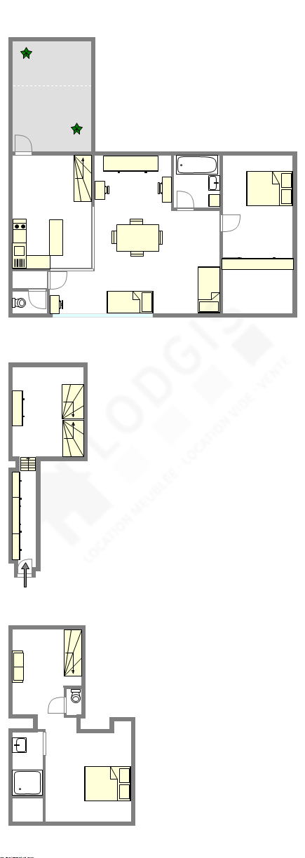 Triplex Seine st-denis Est - Plan interactif