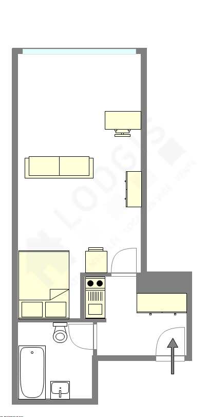 Appartement Paris 4° - Plan interactif