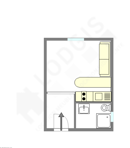 Appartement Paris 16° - Plan interactif