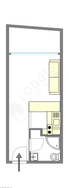 Appartement Paris 16° - Plan interactif