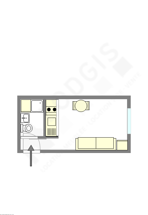 Appartement Paris 12° - Plan interactif