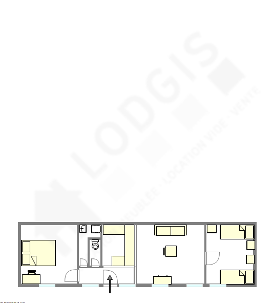 Appartement Hauts de seine Sud - Plan interactif