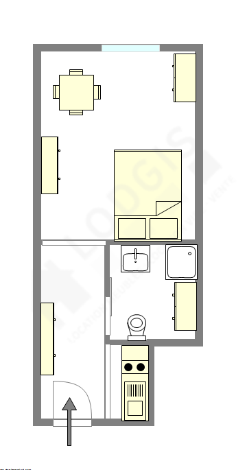 Apartamento Paris 9° - Plano interativo