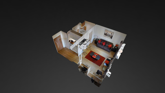 Apartamento Paris 14° - Plano interativo