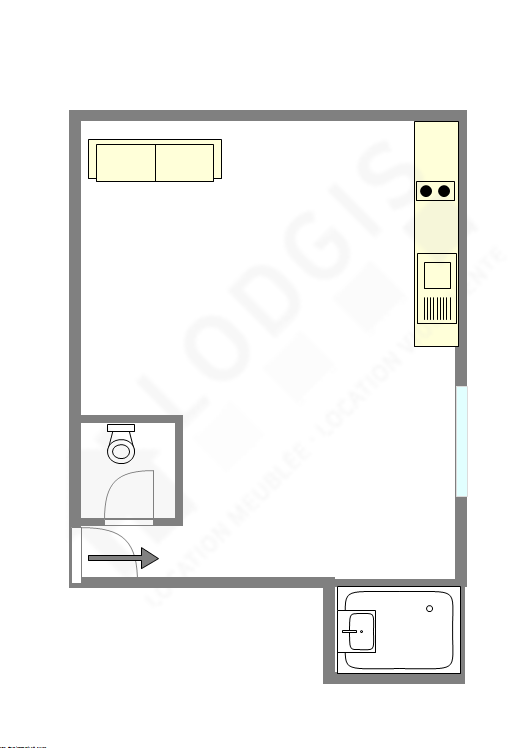 Apartamento Paris 2° - Plano interativo