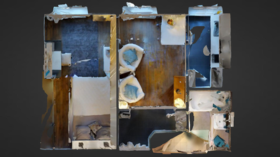 Apartamento Paris 11° - Plano interativo