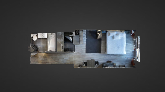 Appartement Paris 16° - Plan interactif