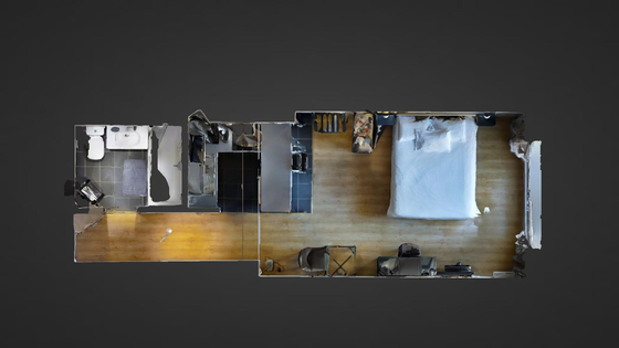 Appartement Paris 16° - Plan interactif