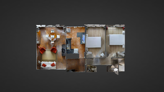 Appartement Paris 15° - Plan interactif