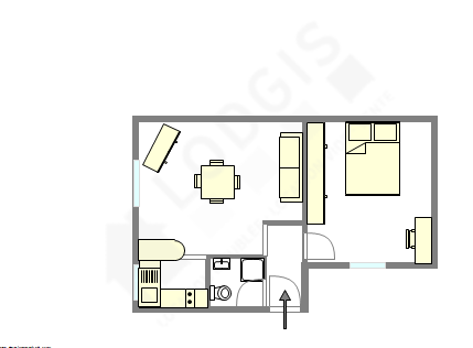 Apartment Haut de seine Nord - Interactive plan