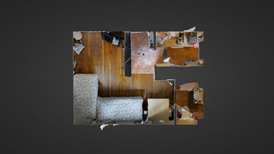 Appartement Paris 13° - Plan interactif