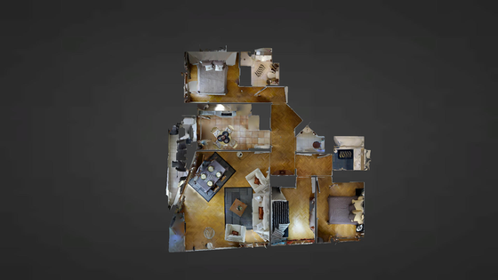 Apartment Paris 19° - Interactive plan