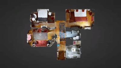 Appartement Paris 18° - Plan interactif