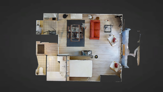 Apartamento París 12° - Plano interactivo