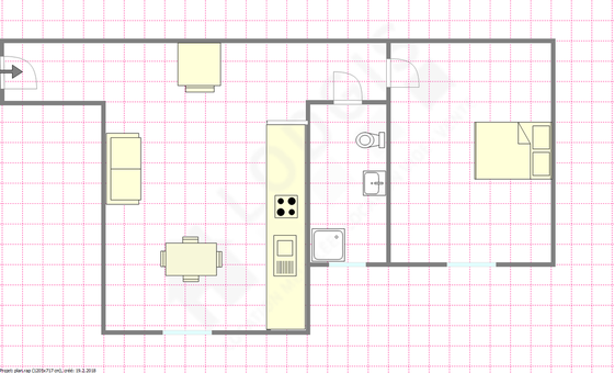 Apartamento París 4° - Plano interactivo
