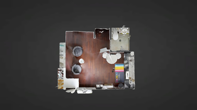Appartement Paris 10° - Plan interactif