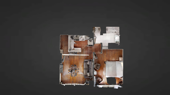 Apartamento París 2° - Plano interactivo