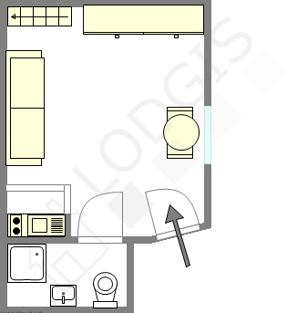 Appartement Paris 3° - Plan interactif
