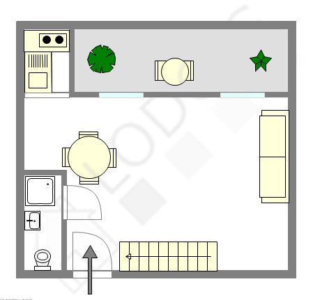 Appartement Paris 3° - Plan interactif