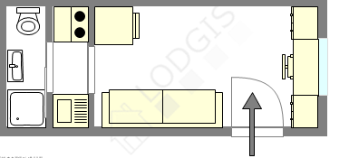 Appartement Paris 17° - Plan interactif